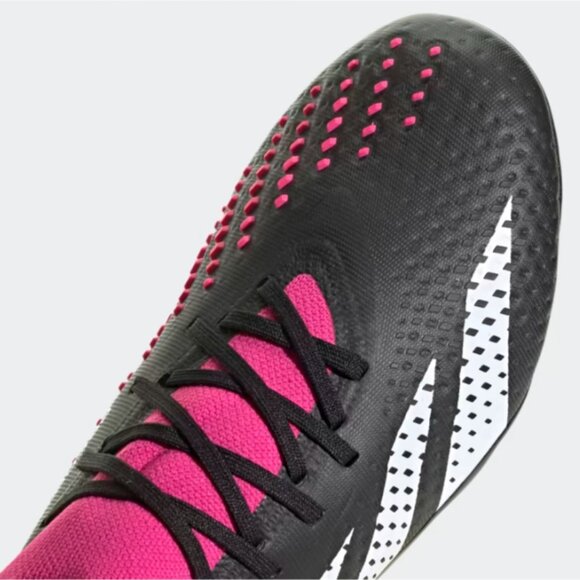 Adidas Predator Accuracy.2 FG Black/Pink Soccer Cleats GW4586 Men’s 8.5 & 9 - Picture 8 of 16